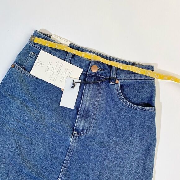 NWT's Cotton On A-line Denim mini skirt 4 - Picture 6 of 7